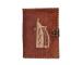 Vintage handmade Leather Journal Cut Work Style Burj Al Arab Design Notebook Blank Unlined Paper Journal Notebook